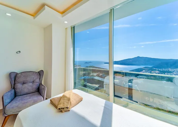 Villa Stunning Sea View Luxury In Kalkan