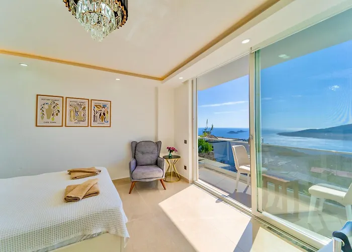Villa Stunning Sea View Luxury In Kalkan